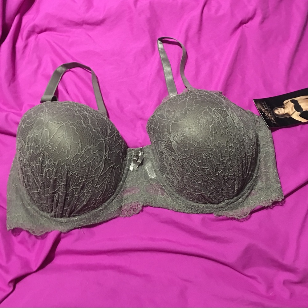 Lace Gray Bra 42 D